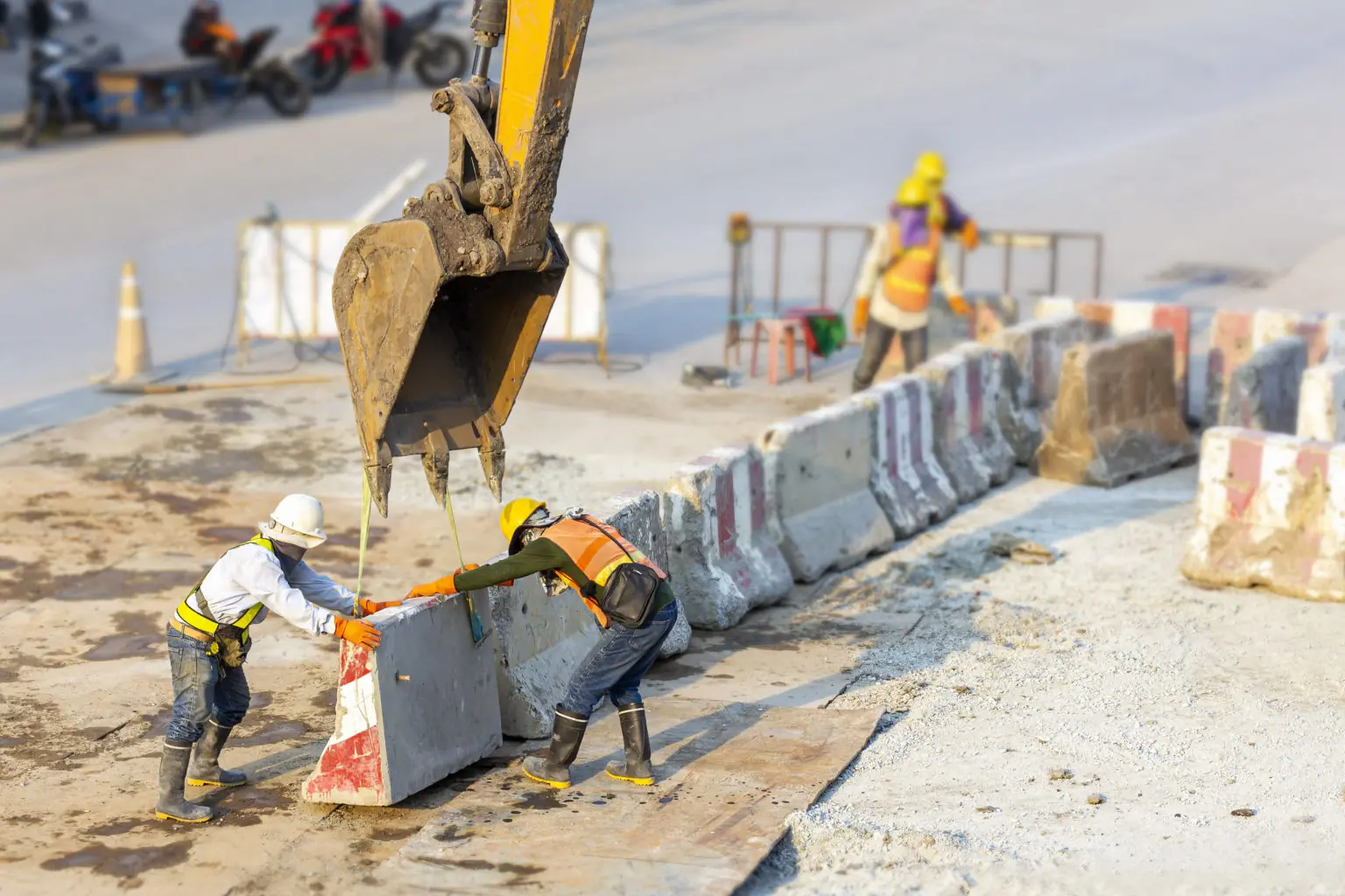 Jersey Barrier Placement